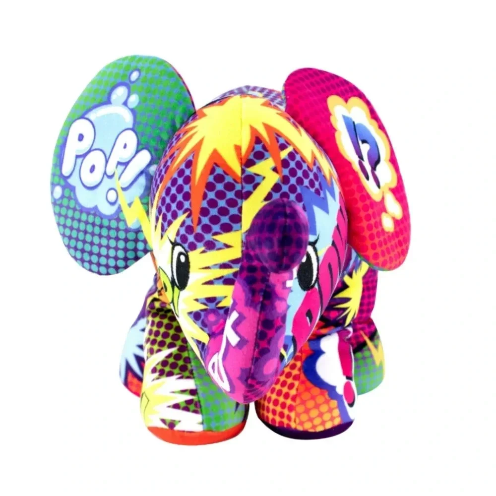 Pop Art Soft Wham Mammoth Elephant NWT Plush